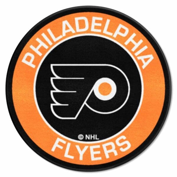 Philadelphia Flyers Roundel Rug 27in. Diameter 18882 1 scaled