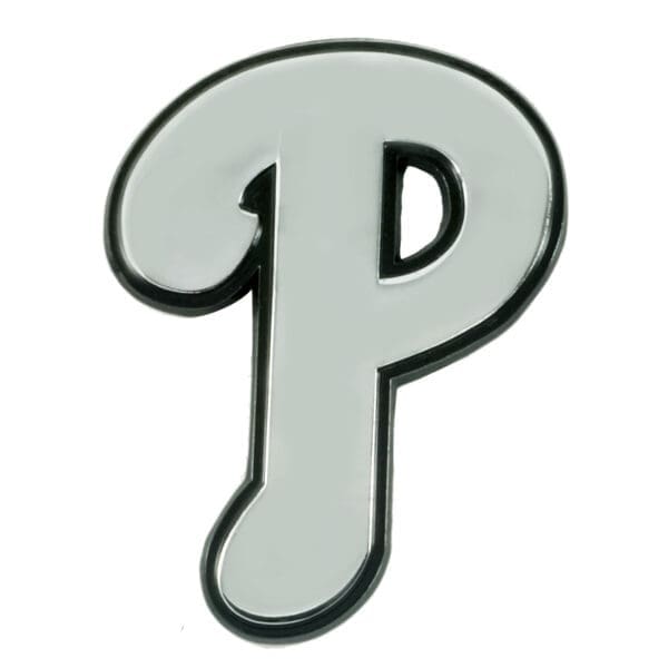 Philadelphia Phillies 3D Chrome Metal Emblem 1
