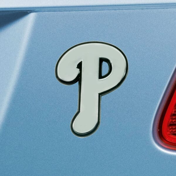 Philadelphia Phillies 3D Chrome Metal Emblem