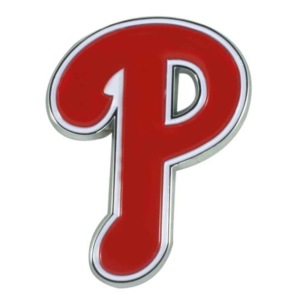 Philadelphia Phillies 3D Color Metal Emblem 1