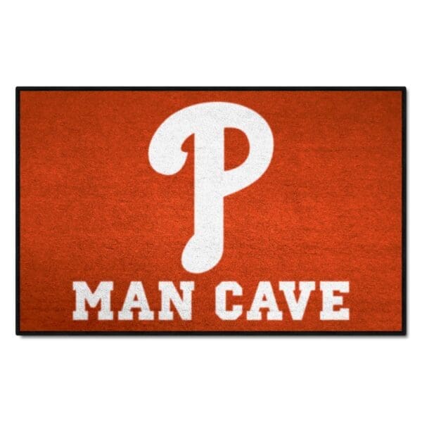 Philadelphia Phillies Man Cave Starter Mat Accent Rug 19in. x 30in 1 scaled