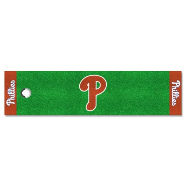 Philadelphia Phillies Putting Green Mat 1.5ft. x 6ft 1 1 scaled