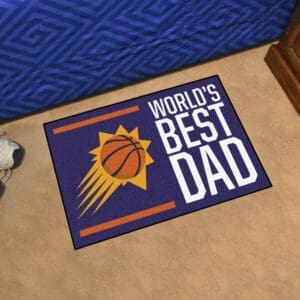 Phoenix Suns Starter Mat Accent Rug - 19in. x 30in. World's Best Dad Starter Mat-31200