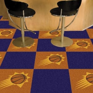 Phoenix Suns Team Carpet Tiles - 45 Sq Ft.-9384
