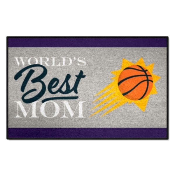 Phoenix Suns Worlds Best Mom Starter Mat Accent Rug 19in. x 30in. 34192 1 scaled