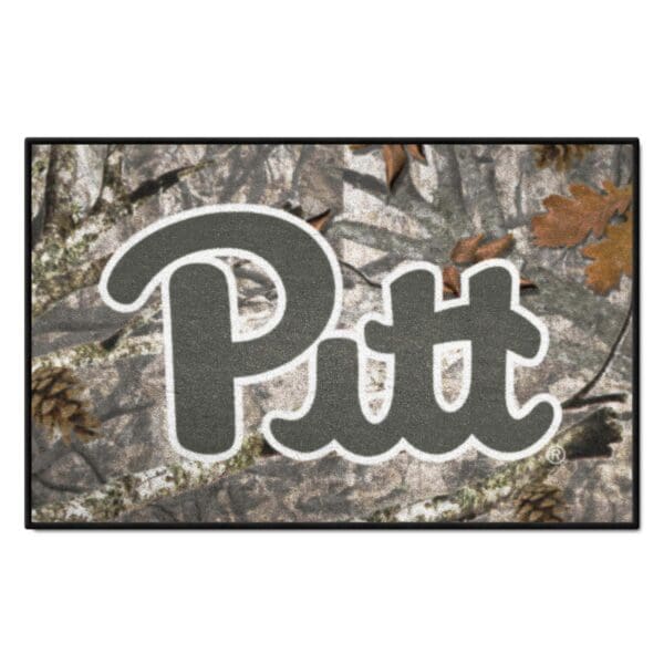 Pitt Panthers Camo Starter Mat Accent Rug 19in. x 30in 1 scaled