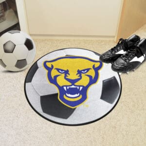 Pitt Panthers Soccer Ball Rug