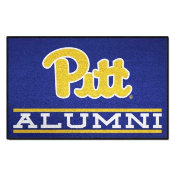 Pitt Panthers Starter Mat Accent Rug 19in. x 30in. Alumni Starter Mat 1 scaled