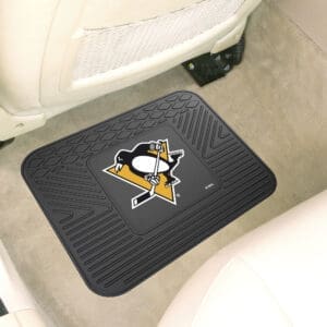 Pittsburgh Penguins Back Seat Car Utility Mat - 14in. x 17in.-10780