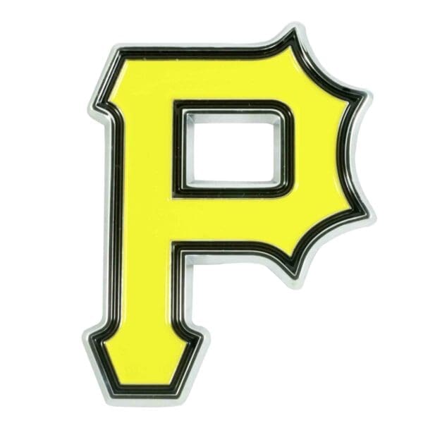 Pittsburgh Pirates 3D Color Metal Emblem 1