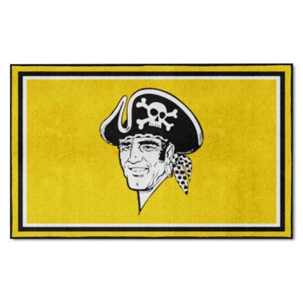 Pittsburgh Pirates 4ft. x 6ft. Plush Area Rug1977 1 scaled