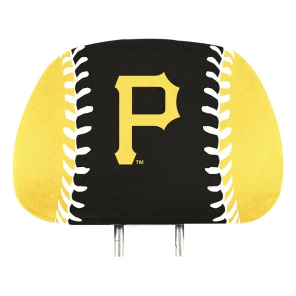Pittsburgh Pirates Printed Head Rest Cover Set 2 Pieces 1