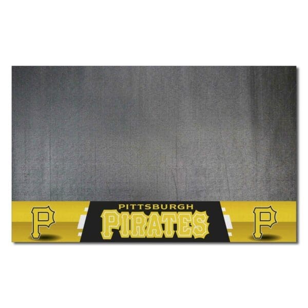 Pittsburgh Pirates Vinyl Grill Mat 26in. x 42in 1 scaled