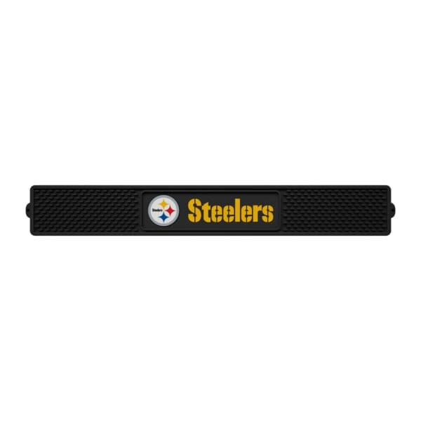 Pittsburgh Steelers Bar Drink Mat 3.25in. x 24in 1 scaled