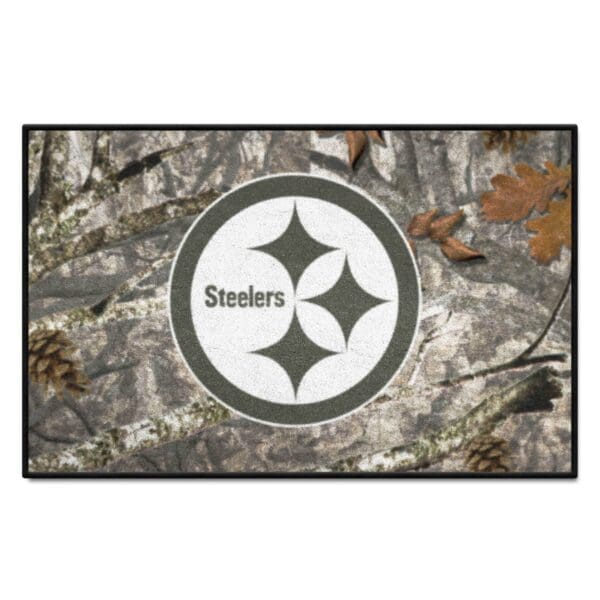 Pittsburgh Steelers Camo Starter Mat Accent Rug 19in. x 30in 1 scaled