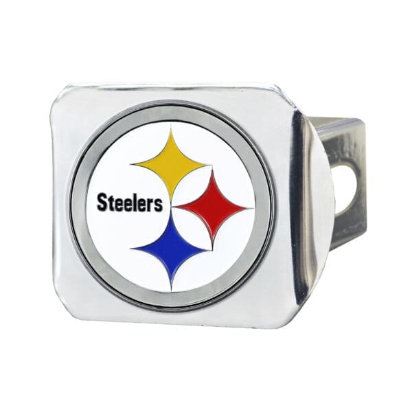 Pittsburgh Steelers Hitch Cover 3D Color Emblem 1