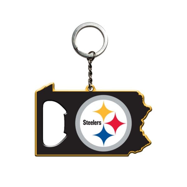 Pittsburgh Steelers Keychain Bottle Opener 1