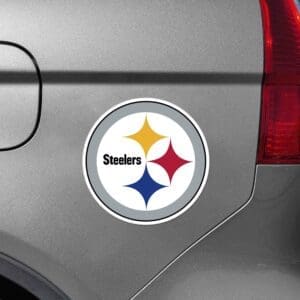 Pittsburgh Steelers Large Team Logo Magnet 10" (8.7329"x8.3078")