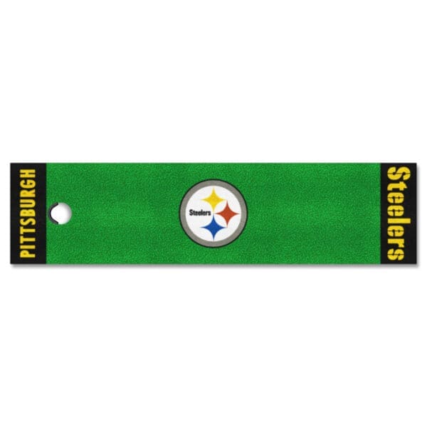 Pittsburgh Steelers Putting Green Mat 1.5ft. x 6ft 1 1 scaled