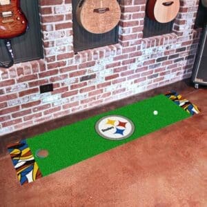 Pittsburgh Steelers Putting Green Mat - 1.5ft. x 6ft.