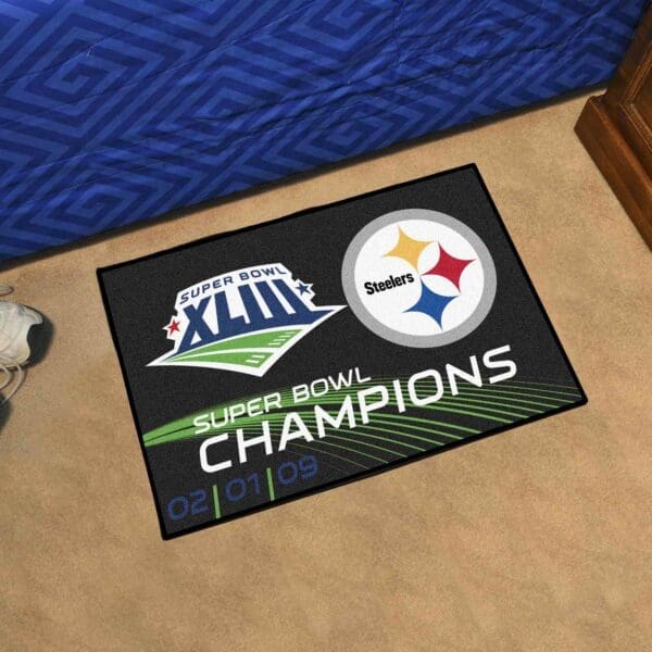 Pittsburgh Steelers Starter Mat Accent Rug - 19in. x 30in.