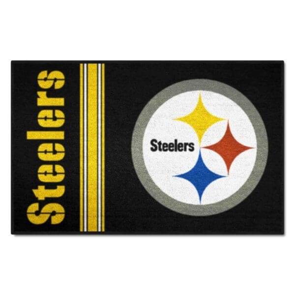Pittsburgh Steelers Starter Mat Accent Rug Uniform Style 19in. x 30in 1 scaled