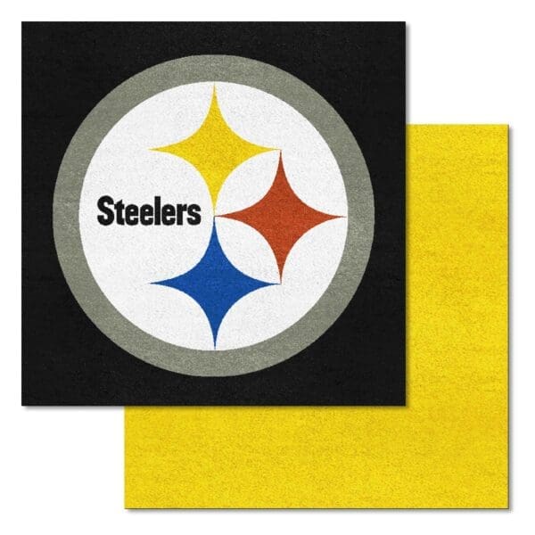Pittsburgh Steelers Team Carpet Tiles 45 Sq Ft 1 scaled