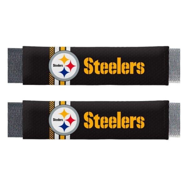 Pittsburgh Steelers Team Color Rally Seatbelt Pad 2 Pieces 1 scaled