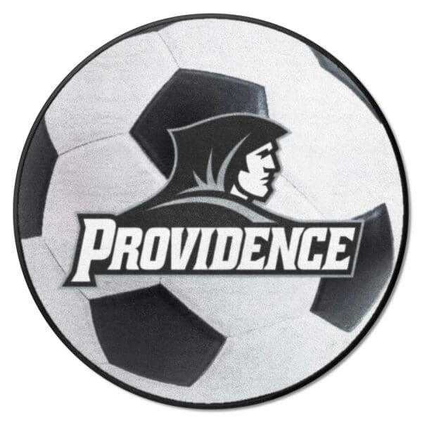 Providence College Friars Soccer Ball Rug 27in. Diameter 1 scaled
