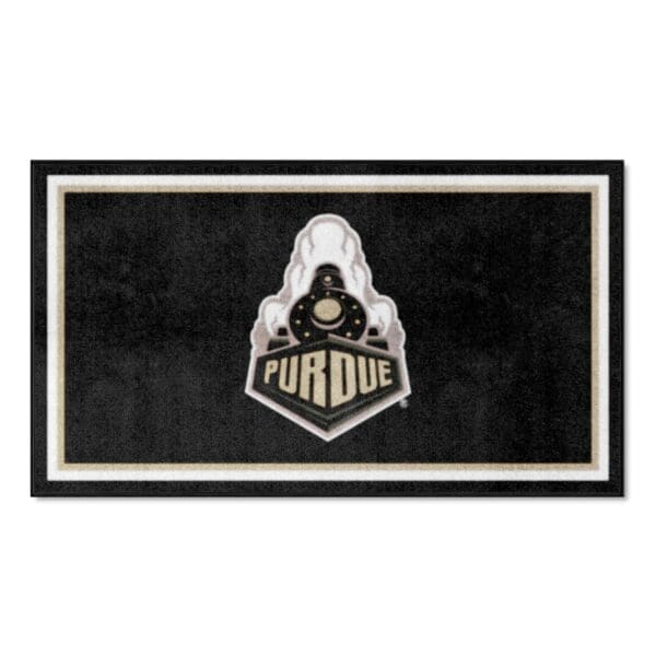 Purdue Boilermakers 3ft. x 5ft. Plush Area Rug 1 scaled