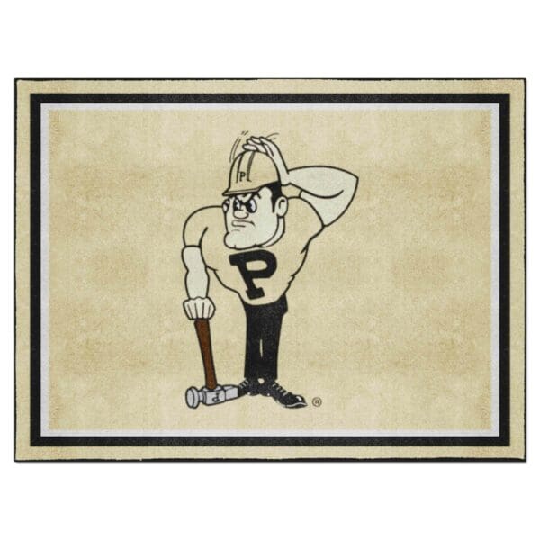 Purdue Boilermakers 8ft. x 10 ft. Plush Area Rug 1 1 scaled