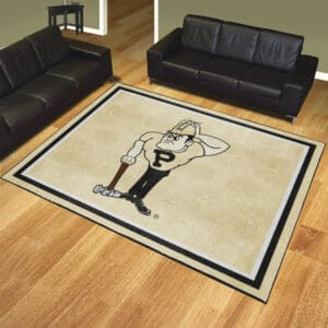 Purdue Boilermakers 8ft. x 10 ft. Plush Area Rug