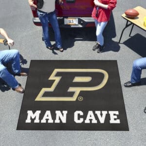 Purdue Boilermakers Man Cave Tailgater Rug - 5ft. x 6ft.