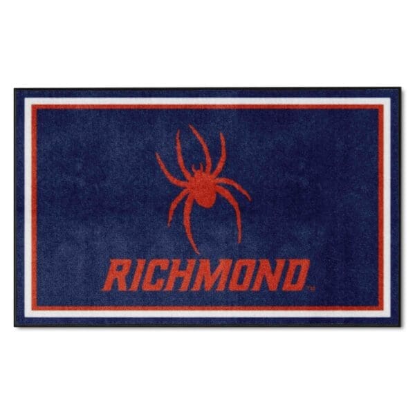 Richmond Spiders 4ft. x 6ft. Plush Area Rug 1 scaled