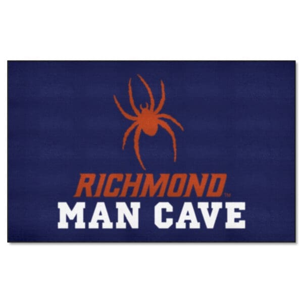 Richmond Spiders Man Cave Ulti Mat Rug 5ft. x 8ft 1 scaled