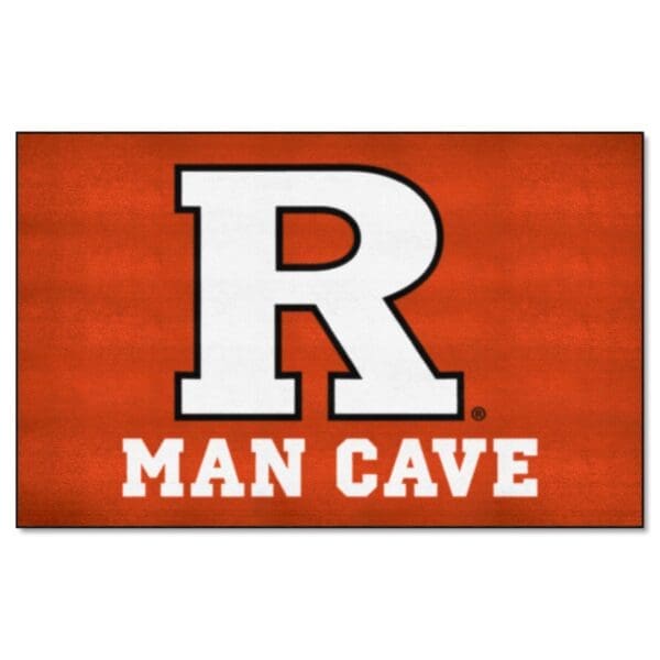 Rutgers Scarlett Knights Man Cave Ulti Mat Rug 5ft. x 8ft 1 scaled