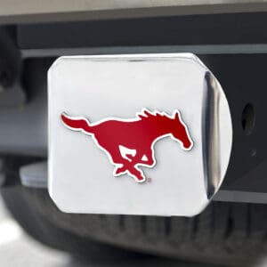 SMU Mustangs Hitch Cover - 3D Color Emblem