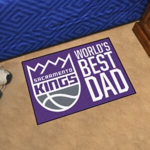 Sacramento Kings Starter Mat Accent Rug - 19in. x 30in. World's Best Dad Starter Mat-31202