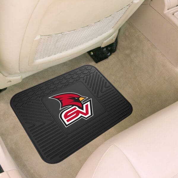 Saginaw Valley State Cardinals Back Seat Car Utility Mat - 14in. x 17in.