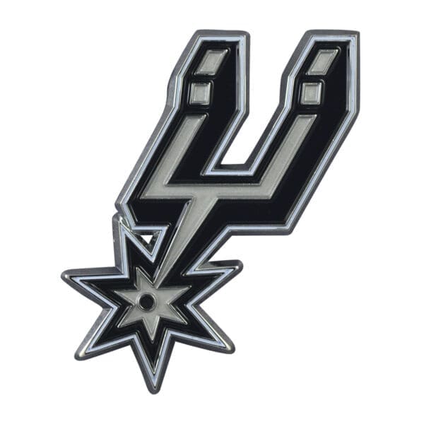 San Antonio Spurs 3D Color Metal Emblem 22249 1