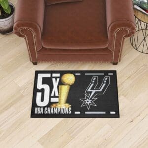 San Antonio Spurs Dynasty Starter Mat Accent Rug - 19in. x 30in.-35130