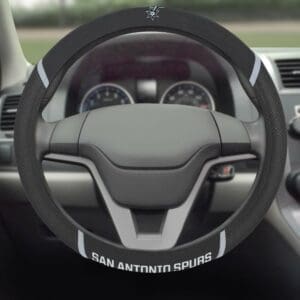 San Antonio Spurs Embroidered Steering Wheel Cover-14891