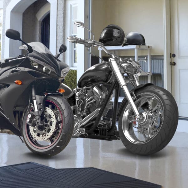 San Antonio Spurs Motorcycle Mat 15395 3