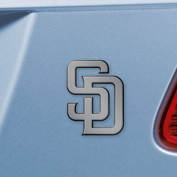 San Diego Padres 3D Chrome Metal Emblem