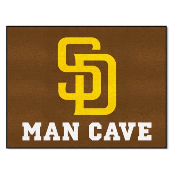 San Diego Padres Man Cave All Star Rug 34 in. x 42.5 in 1 scaled