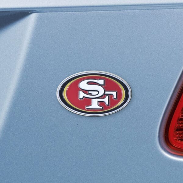 San Francisco 49ers 3D Color Metal Emblem