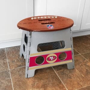 San Francisco 49ers Folding Step Stool - 13in. Rise