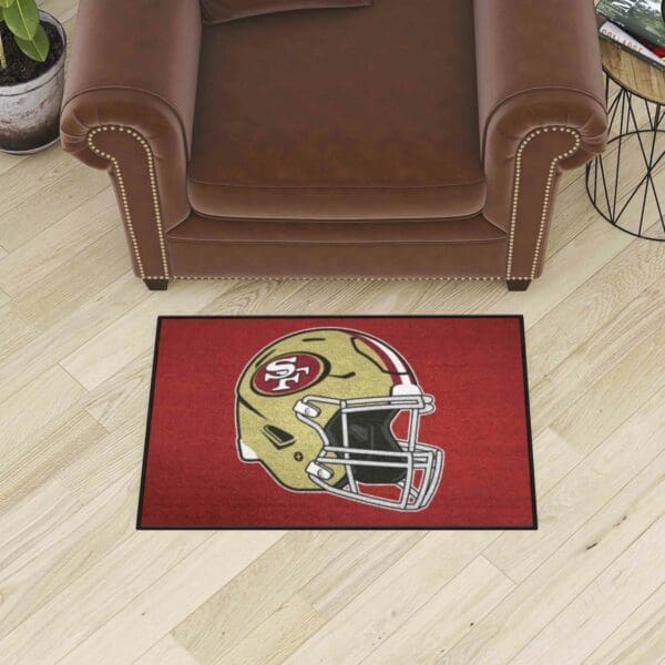San Francisco 49ers Starter Mat Accent Rug - 19in. x 30in.