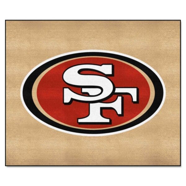 San Francisco 49ers Tailgater Rug 5ft. x 6ft 1 scaled