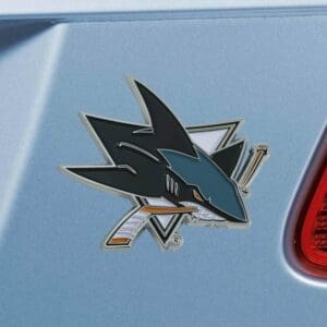 San Jose Sharks 3D Color Metal Emblem-25088
